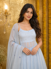 Nayantara Georgette Suit Set