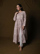 MULMUL NITYA BLOCK PRINTED KURTA & PANT SET