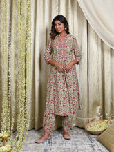 MULMUL MAHNOOR KURTA & LANTERN PANT SET