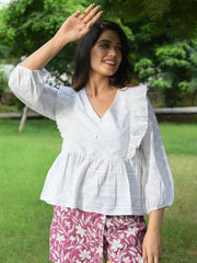 MULMUL ANAY TOP & SKORT SET