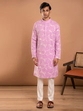 MULMUL SHIVAAY EMBROIDERED KURTA-PANT SET