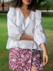 MULMUL ANAY TOP & SKORT SET