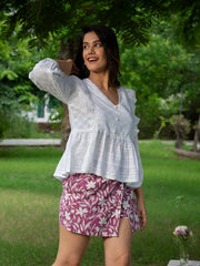 MULMUL ANAY TOP & SKORT SET