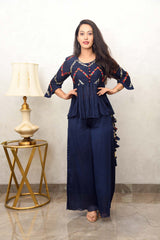 URVI EMBROIDERED CO-ORD SET
