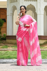 RIDA LEHER CHIFFON SAREE