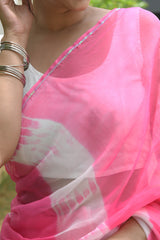 RIDA LEHER CHIFFON SAREE