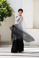 NIGHT SKY CHIFFON SAREE