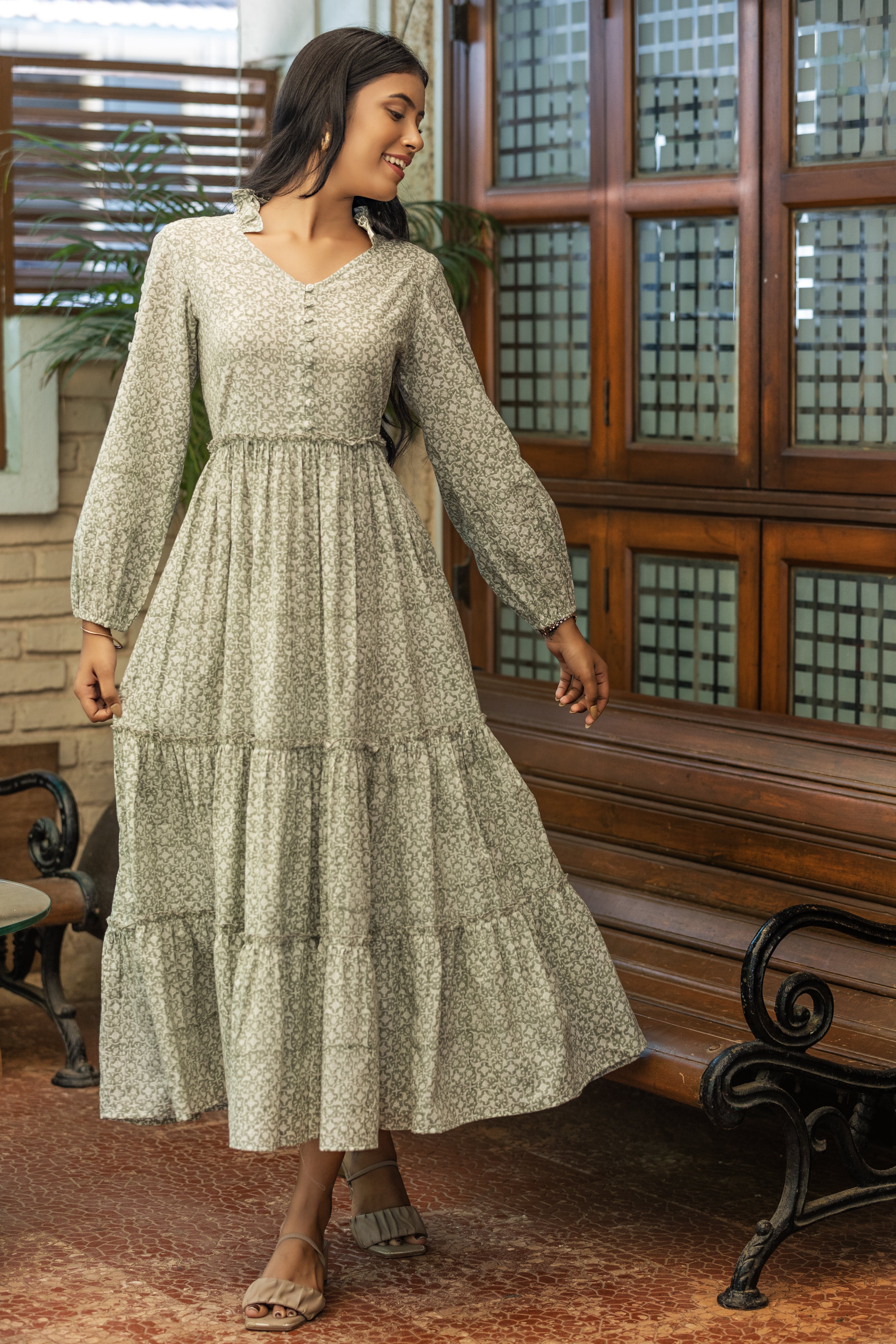 Maxi Dress - Buy Yellow And Maroon Half Angrakha Maxi Dress | Cotton Maxi  Dresses in India - PRATHAA – Prathaa - weaving traditions