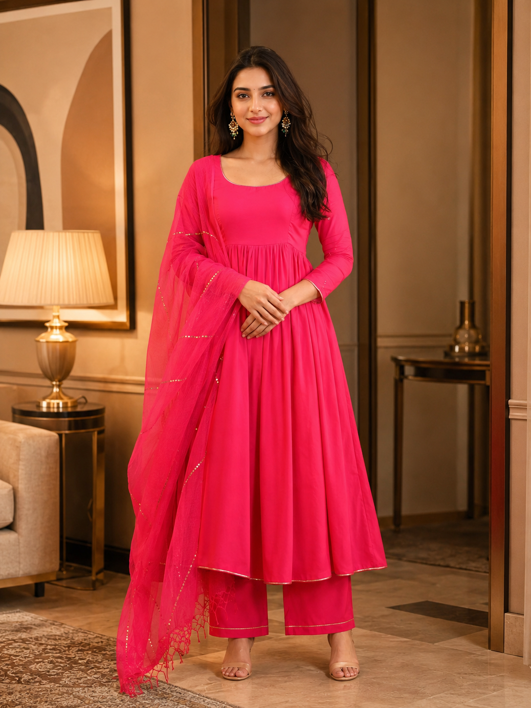 Esha Cotton Suit Set