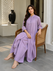 Cotton Lilac Coord Set