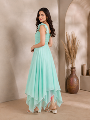 Island Highlow Cotton Dress