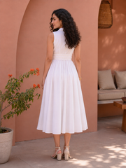 White Shirt Dress