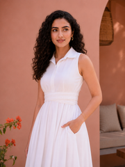 White Shirt Dress