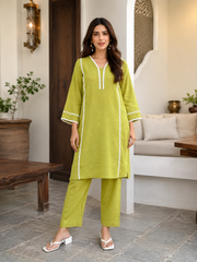 Cotton Georgia Kurta Set