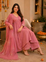 Charvi Cotton Suit Set