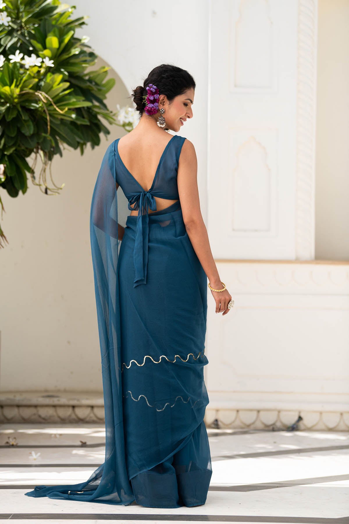 Dress from chiffon clearance saree